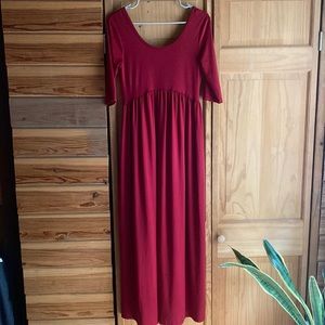 Boutique Long Red Dress